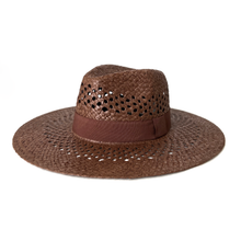 Load image into Gallery viewer, Straw Weave Sun Hat - Brown
