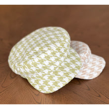 Load image into Gallery viewer, Houndstooth Baker Girl Hat

