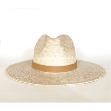 Load image into Gallery viewer, Natural Palma Leather Strap Hat
